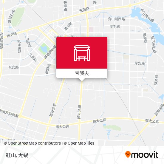 鞋山地图