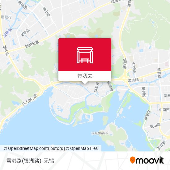 雪港路(银湖路)地图