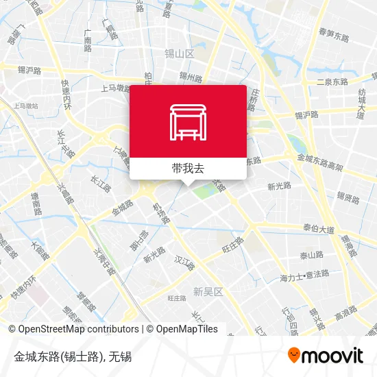 金城东路(锡士路)地图