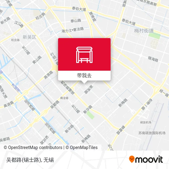 吴都路(锡士路)地图