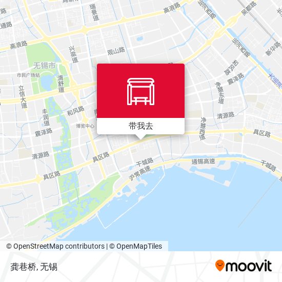 龚巷桥地图