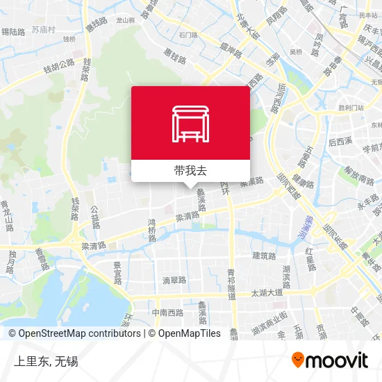 上里东地图