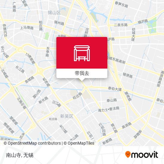 南山寺地图