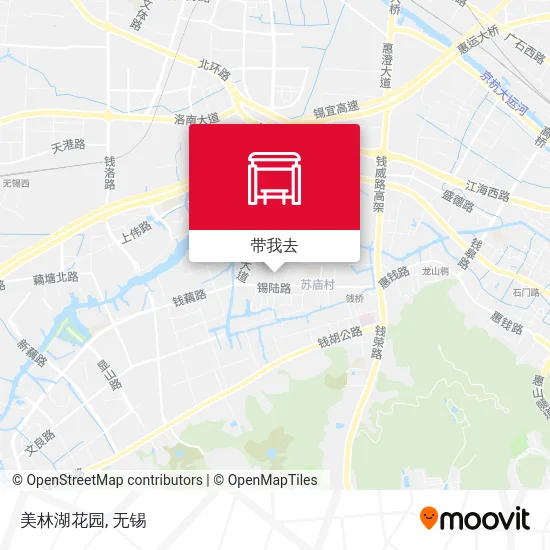 美林湖花园地图