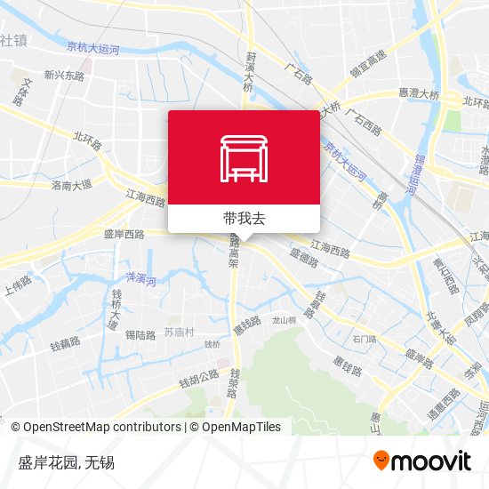盛岸花园地图