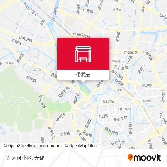 古运河小区地图
