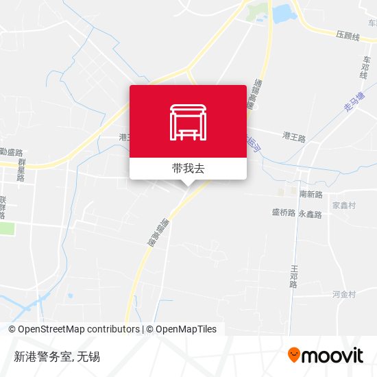 新港警务室地图