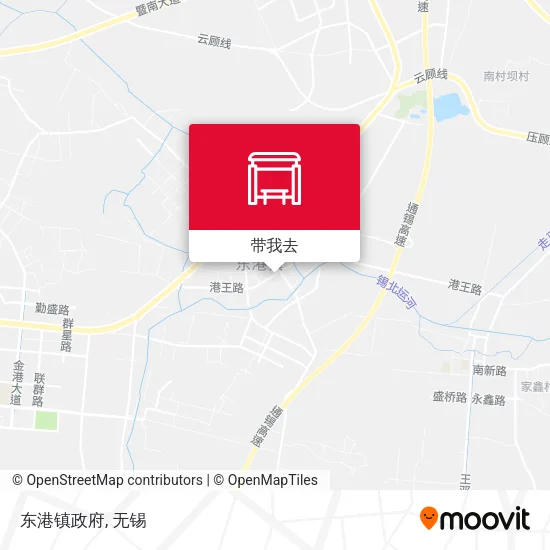 东港镇政府地图