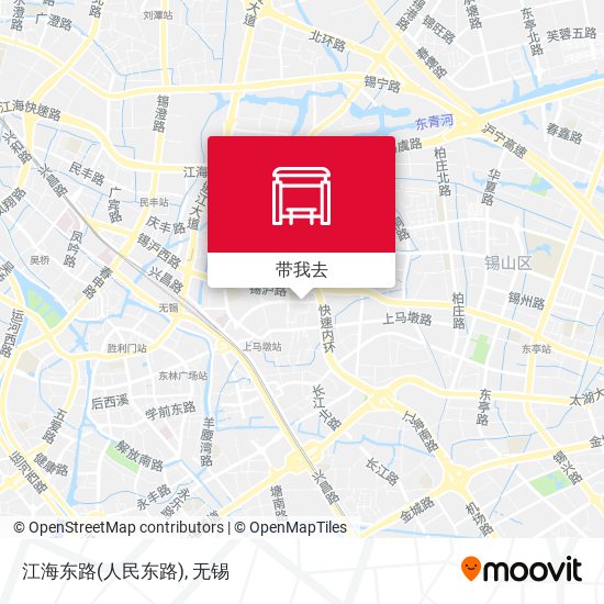 江海东路(人民东路)地图