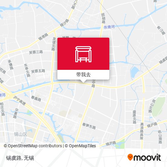 锡虞路地图