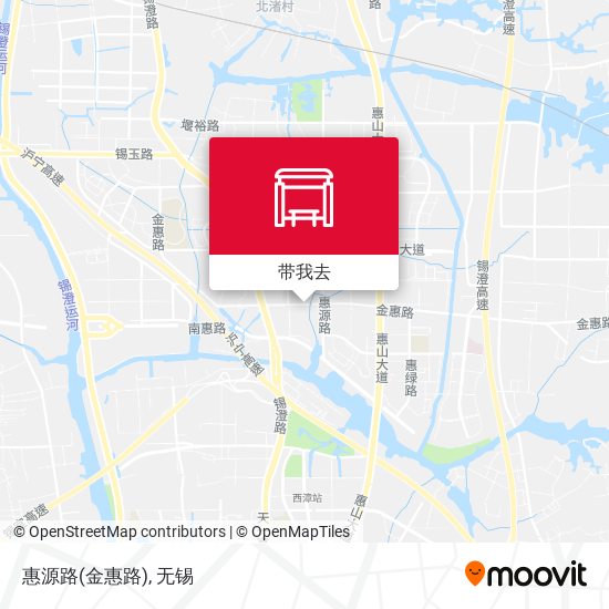 惠源路(金惠路)地图