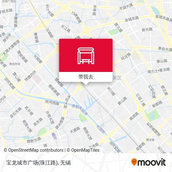 宝龙城市广场(珠江路)地图