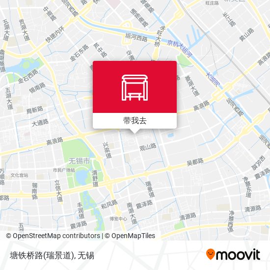 塘铁桥路(瑞景道)地图