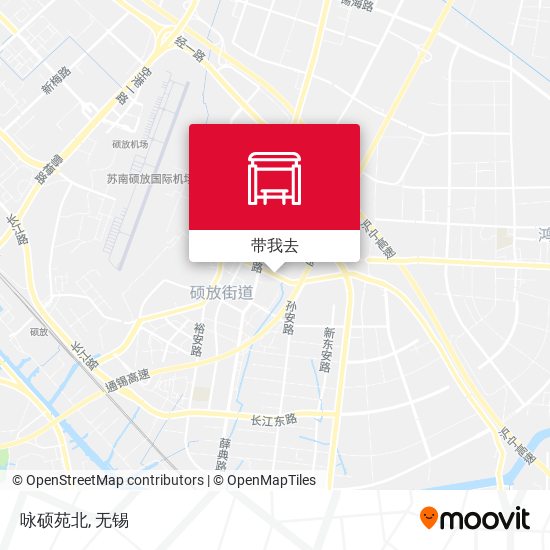 咏硕苑北地图
