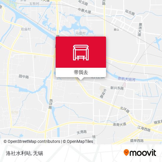 洛社水利站地图