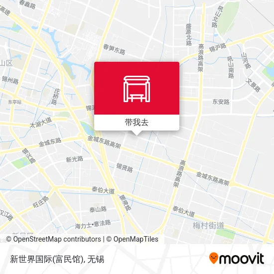 新世界国际(富民馆)地图