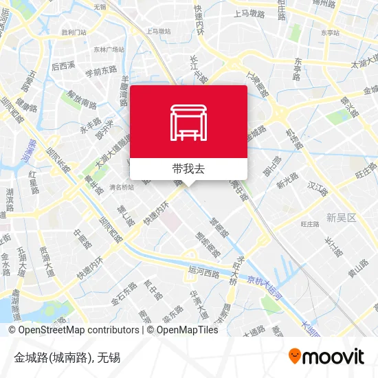 金城路(城南路)地图