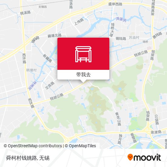 舜柯村钱姚路地图