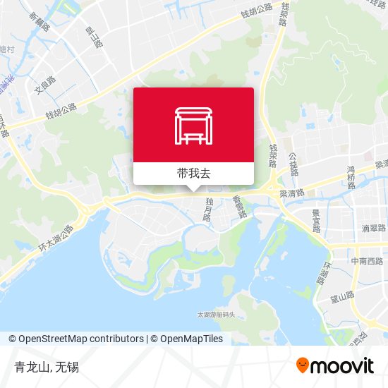 青龙山地图