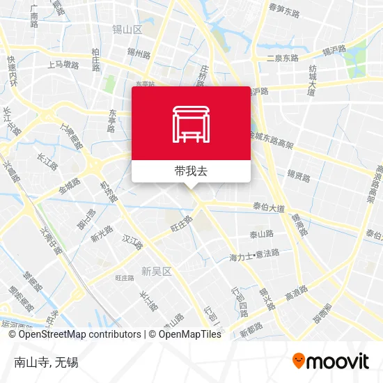 南山寺地图