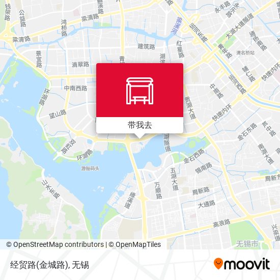 经贸路(金城路)地图