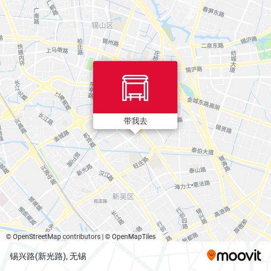 锡兴路(新光路)地图