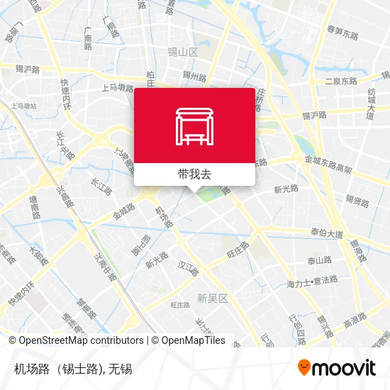 机场路（锡士路)地图