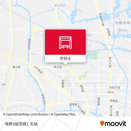 堰桥(锡澄路)地图