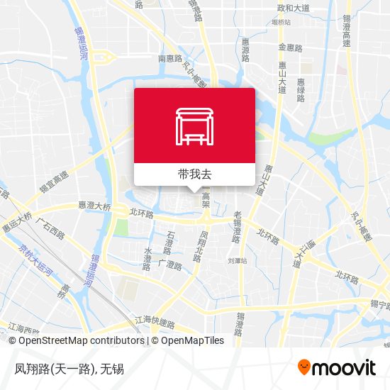 凤翔路(天一路)地图