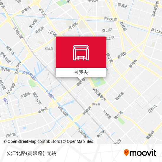 长江北路(高浪路)地图