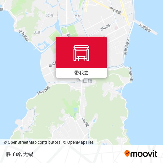 胜子岭地图