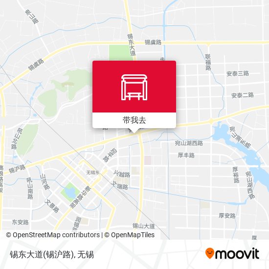 锡东大道(锡沪路)地图