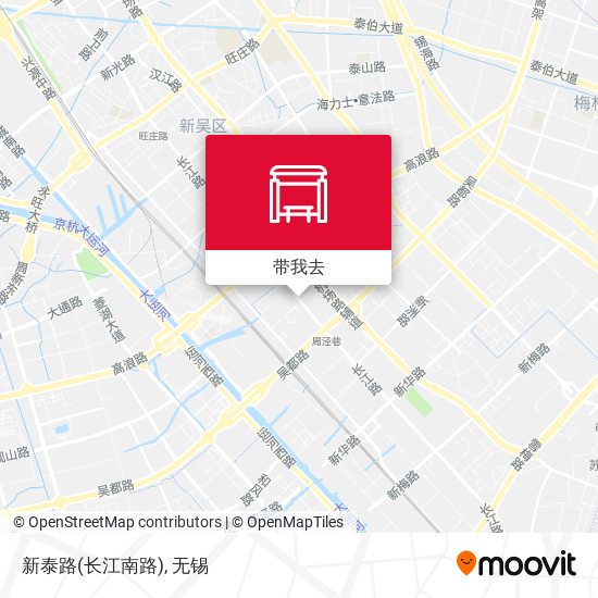 新泰路(长江南路)地图