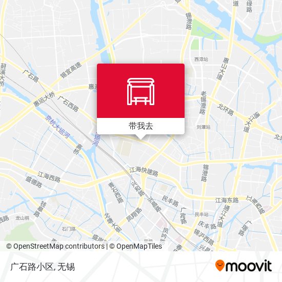 广石路小区地图