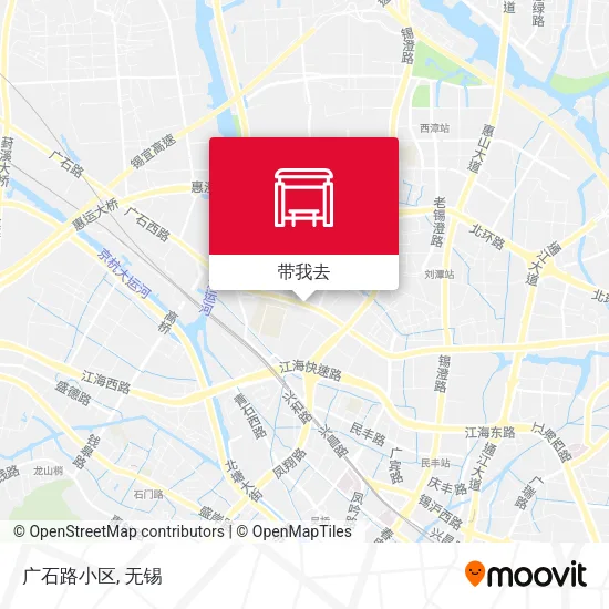 广石路小区地图