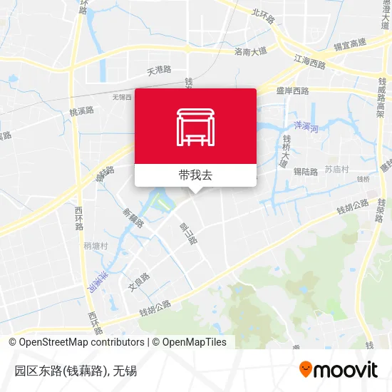 园区东路(钱藕路)地图