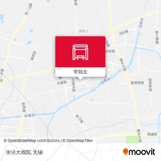 张泾大戏院地图
