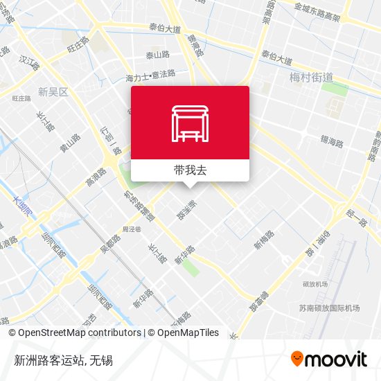 新洲路客运站地图