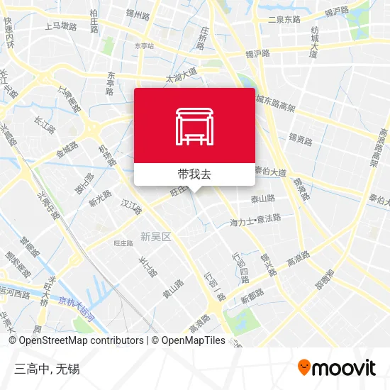 三高中地图