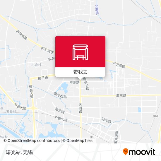 曙光站地图