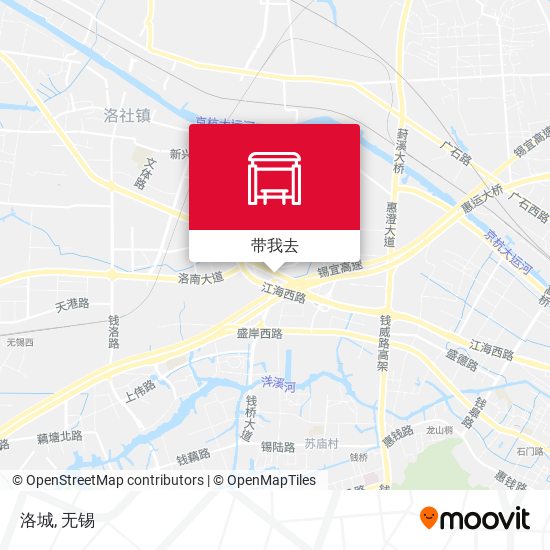 洛城地图