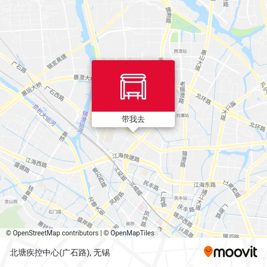 北塘疾控中心(广石路)地图