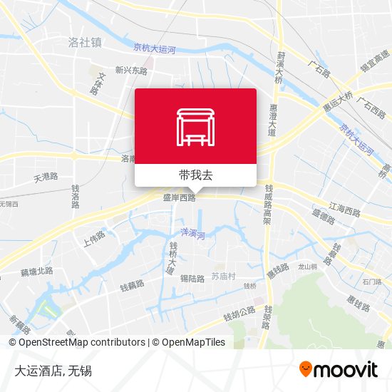 大运酒店地图