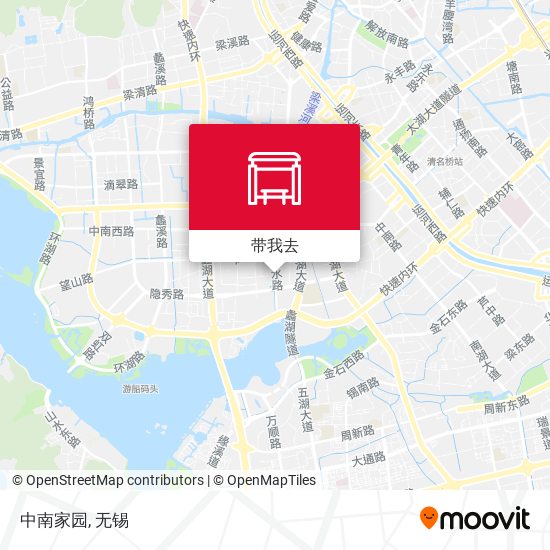 中南家园地图