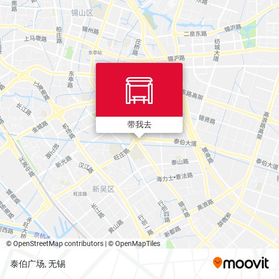 泰伯广场地图