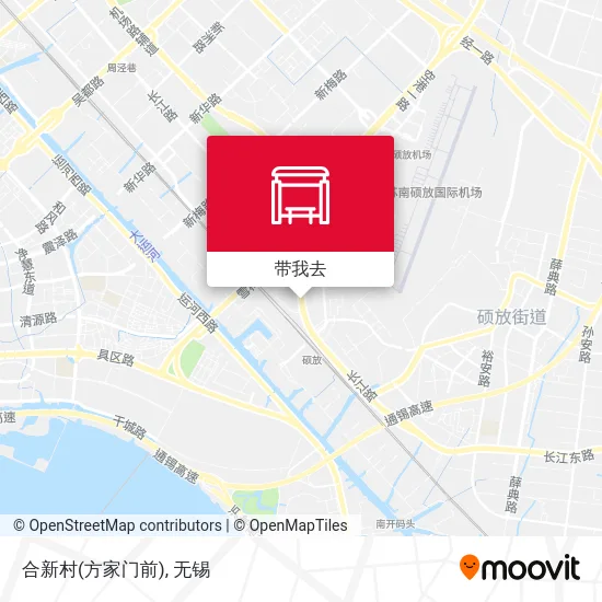 合新村(方家门前)地图