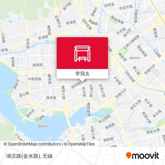 湖滨路(金水路)地图