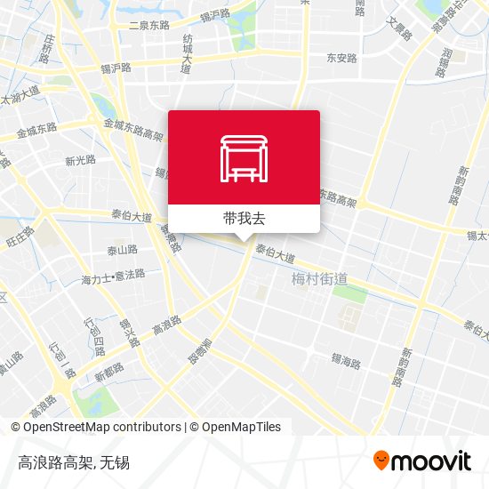 高浪路高架地图