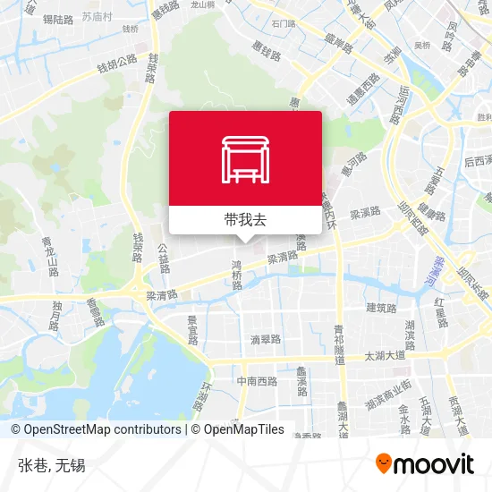 张巷地图