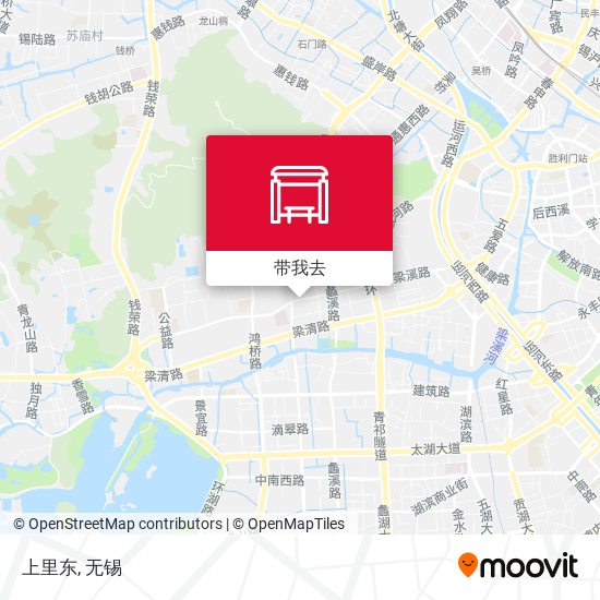 上里东地图